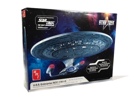 AMT® Star Trek: The Next Generation U.S.S. Enterprise NCC-1701-D 1:1400 Scale Model Kit